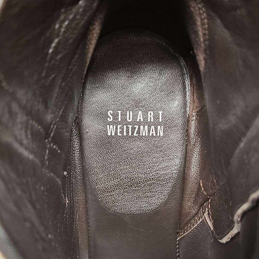 Stuart Weitzman wedge ankle boots size 10 - Picture 8 of 10